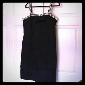 Ann Taylor black and white dress